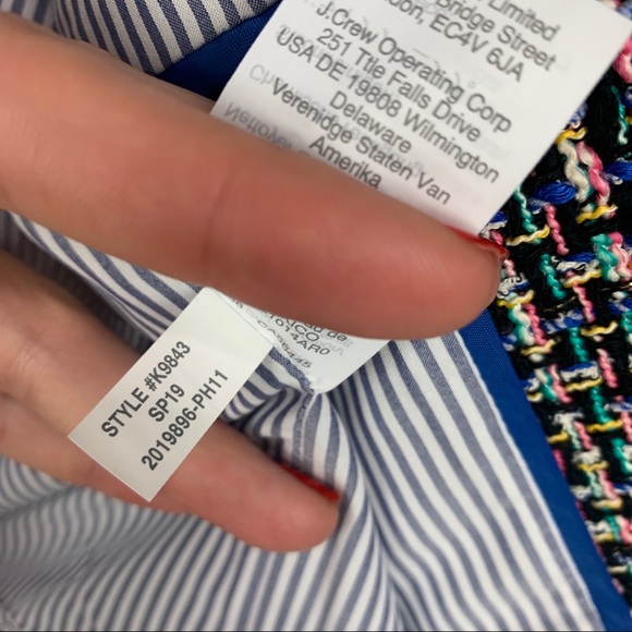 NWT J. Crew Collection Tweed Lady Jacket - Picture 7 of 7